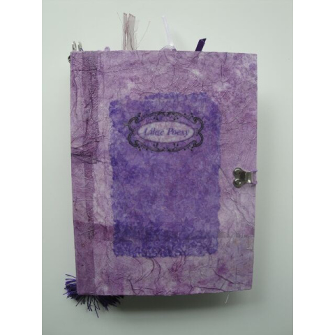 Journal Lilac Poesie Tagebuch